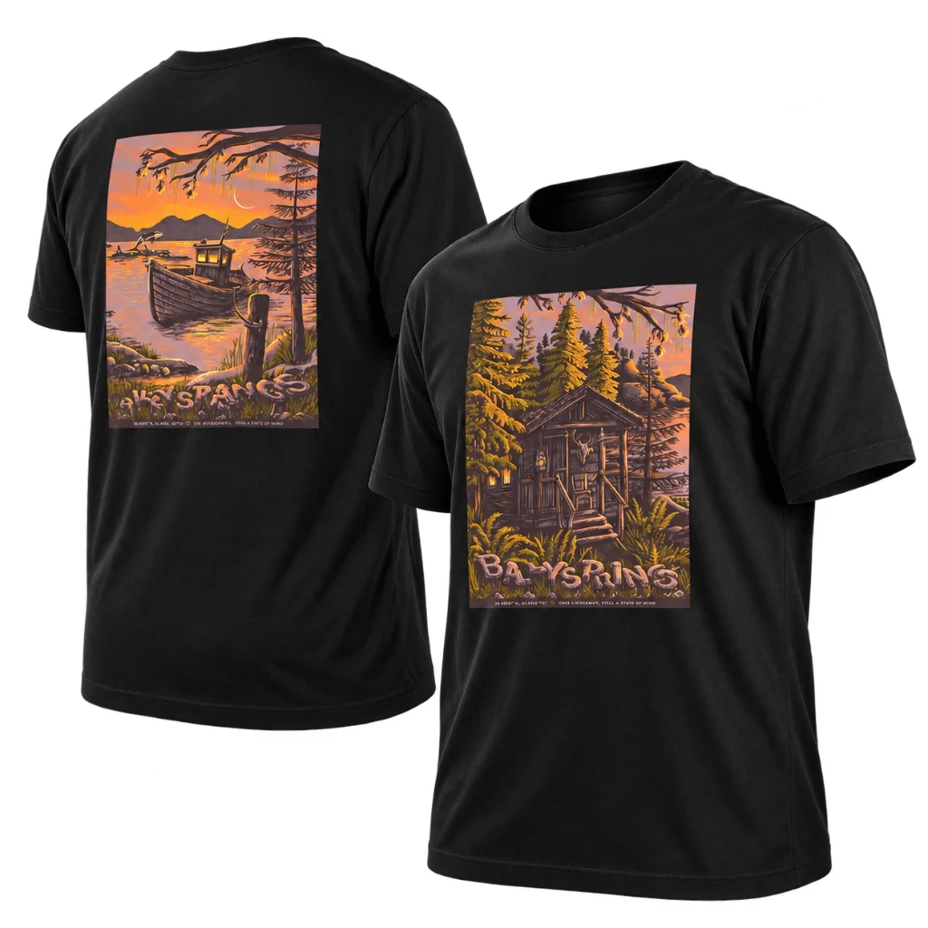 Billy Strings Everett WA Night 1 And 2 Event Poster T-Shirt